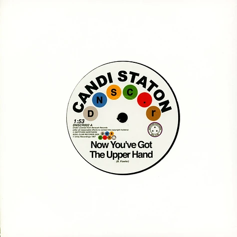 Candi Staton & Chappells - Now You've Got The Upper Hand / You're Acting Kind Of Strange