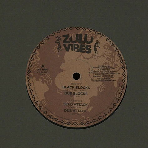 Roots Keepers / Zulu Vibes - Black Blocks / Seed Attack