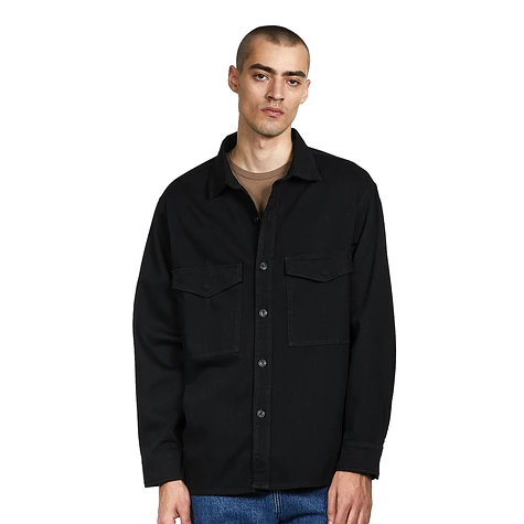 Edwin - Big Shirt Wayward Black Left Hand Denim, 10 oz