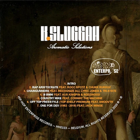 K Sluggah - Aromatic Selections Black Vinyl Edition