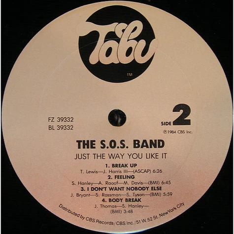 The S.O.S. Band - Just The Way You Like It