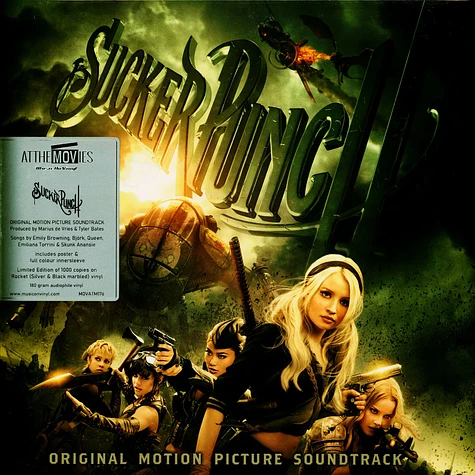 V.A. - OST Sucker Punch Silver & Black Marbled Vinyl Edition