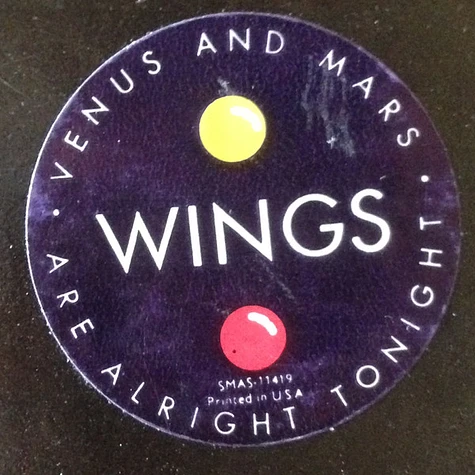 Wings - Venus And Mars