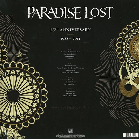 Paradise Lost - Live At The Roundhouse