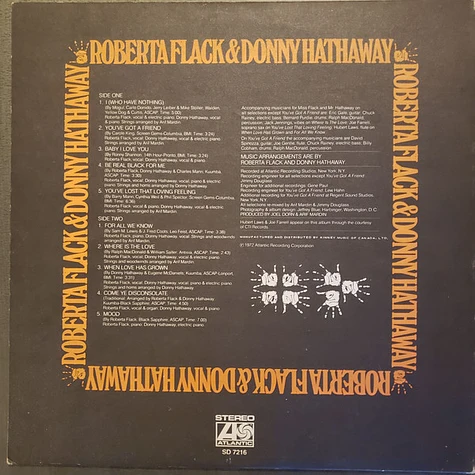 Roberta Flack & Donny Hathaway - Roberta Flack & Donny Hathaway