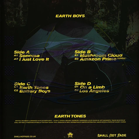 Earth Boys - Earth Tones Green Vinyl Edition