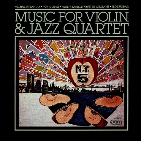 NY5, Michał Urbaniak, Roy Haynes, Kenny Barron, Buster Williams, Ted Dunbar - Music For Violin & Jazz Quartet