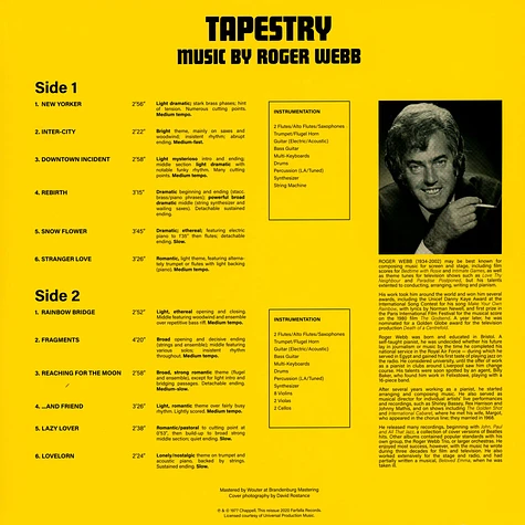 Paul Dupont & His Orchestra - Tapestry
