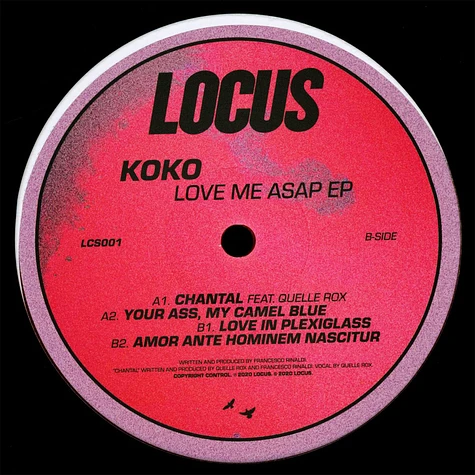 Koko - Love Me Asap EP Red Transparent Vinyl Edition