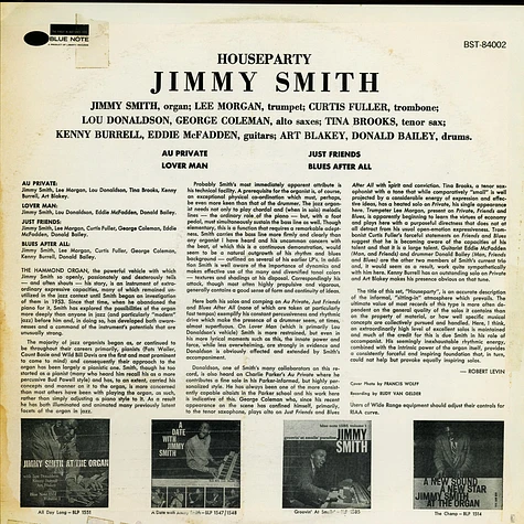 Jimmy Smith - House Party