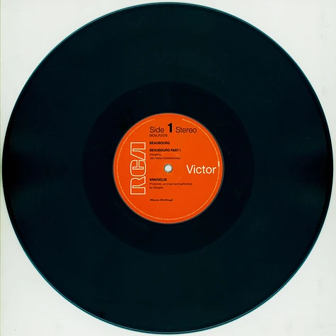 Vangelis - Beaubourg Limited Numbered Aquamarine Vinyl Edition