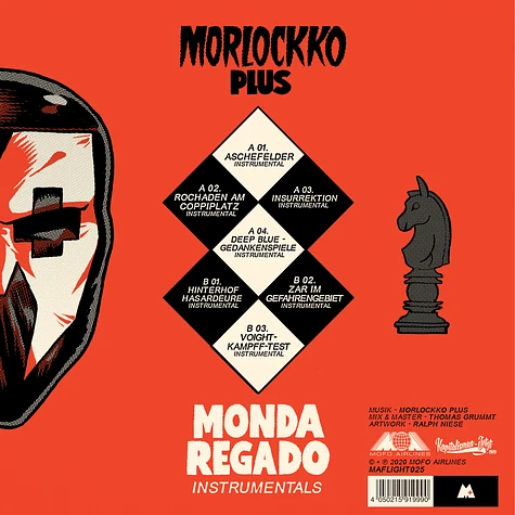 Morlockko Plus - Monda Regado Instrumentals Extra-Limited Edition