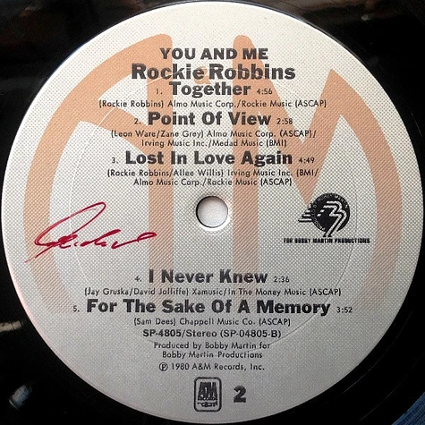 Rockie Robbins - You And Me