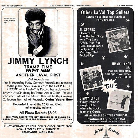 Jimmy Lynch - That Nasty Funky Tramp: Tramp Time Volume Three