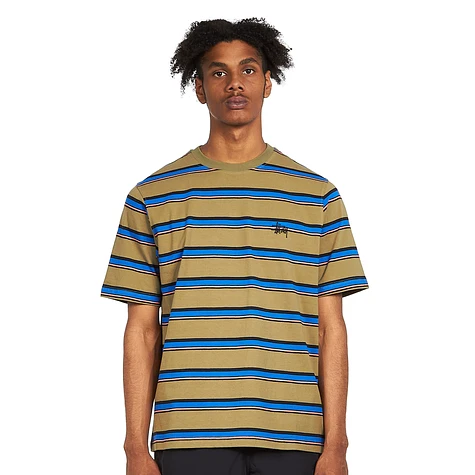 Stüssy - Harbour Stripe Crew Tee