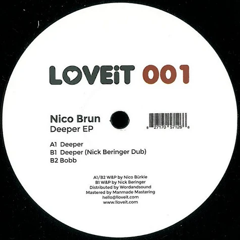 Nico Brun - Deeper EP
