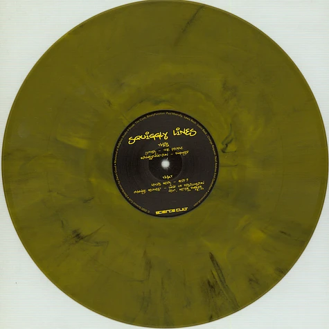 V.A. - Squiggly Lines Yellow Marbled Vinyl Edition