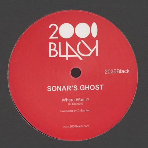 Sonar's Ghost - Where Was I?