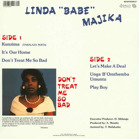 Linda Majika - Don't Treat Me So Bad