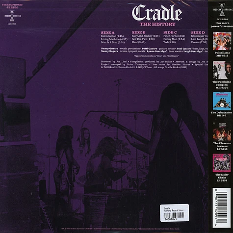 Cradle - History Record Store Day 2020 Edition