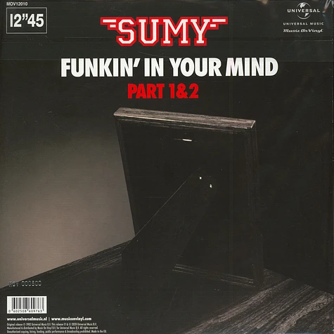Sumy - Funkin' In Your Mind Yellow Record Store Day 2020 Edition