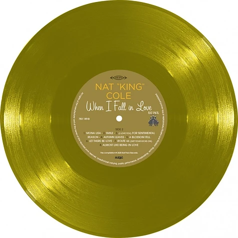 Nat King Cole - When I Fall In Love Gold Record Store Day 2020 Edition