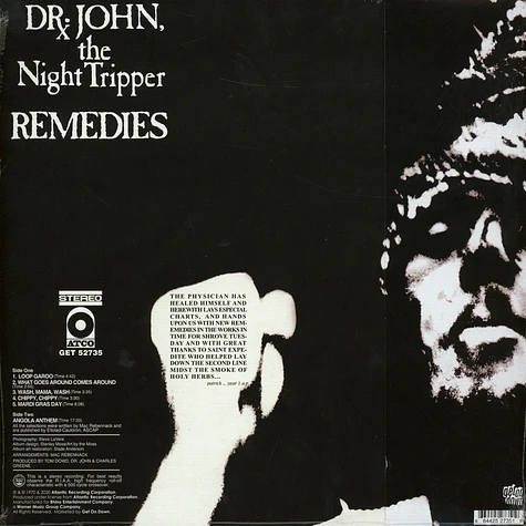 Dr. John - Remedies Mardi Gras Splattered Record Store Day 2020 Edition
