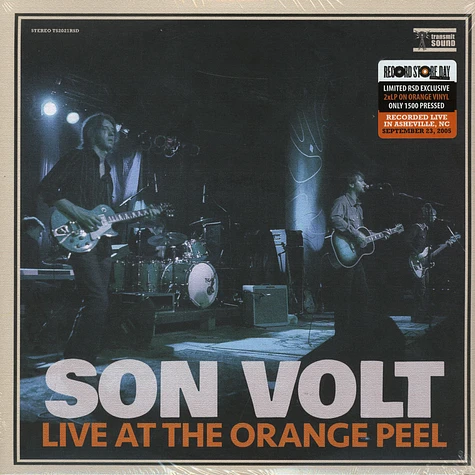 Son Volt - Live At The Orange Peel Transparent Orange Record Store Day 2020 Edition