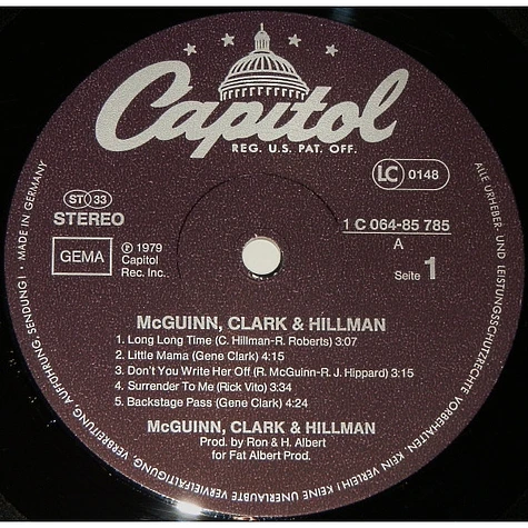 McGuinn, Clark & Hillman - McGuinn, Clark & Hillman