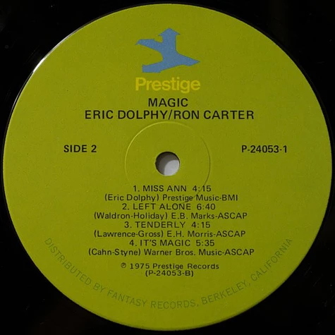 Eric Dolphy / Ron Carter - Magic
