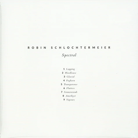 Robin Schlochtermeier - Spectral Colored Vinyl Edition