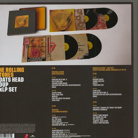The Rolling Stones - Goats Head Soup Superdeluxe Vinylbox