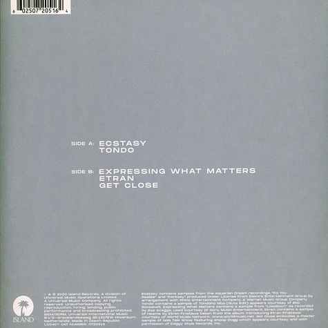 Disclosure - Ecstasy EP Blue Vinyl Edition