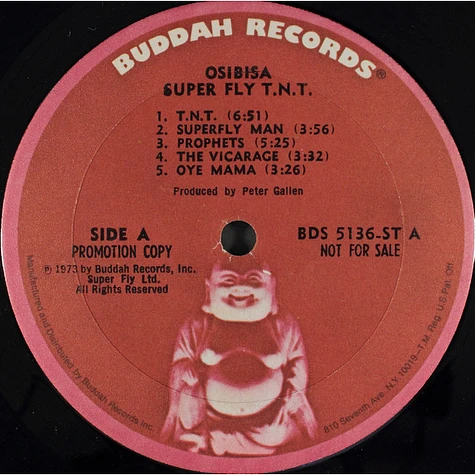 Osibisa - Super Fly T.N.T. (Original Motion Picture Soundtrack)