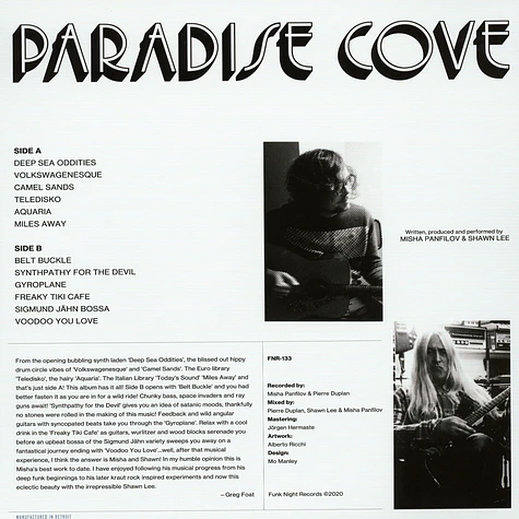 Misha Panfilov & Shawn Lee - Paradise Cove