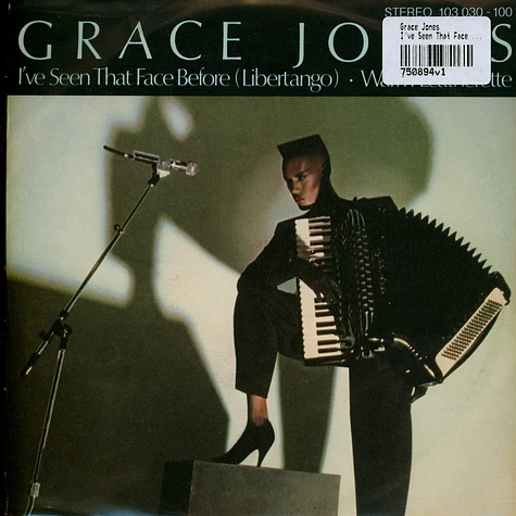 Grace Jones - I've Seen That Face Before (Libertango) / Warm Leatherette