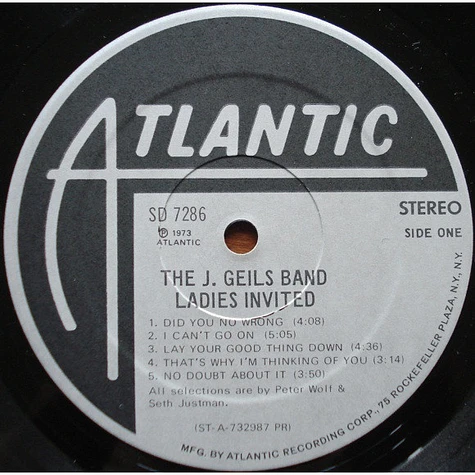 The J. Geils Band - Ladies Invited