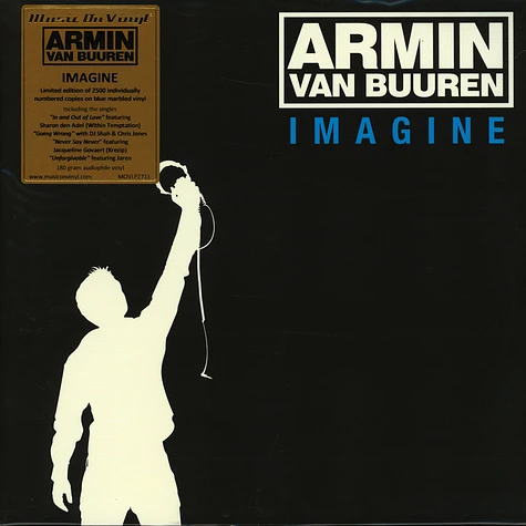 Armin van Buuren - Imagine Limited Numbered Blue Vinyl Edition