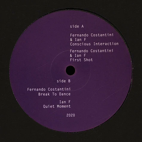 Ian F & Fernando Costantini - Combination EP