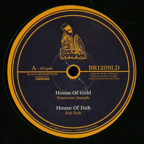 Kai Dub - House Of Gold Feat. Donovan Joseph / As The Water Flows Feat. Autachii