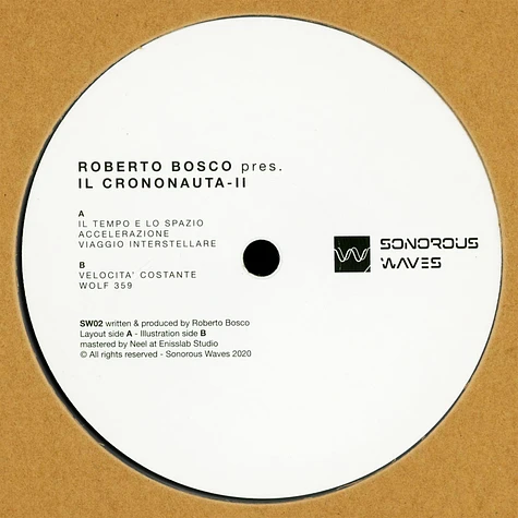 Roberto Bosco - Presents Il Crononauta: II EP
