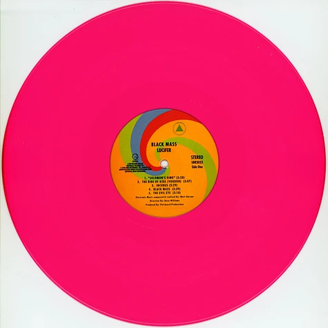 Lucifer (Mort Garson) - Black Mass Pink Vinyl Edition