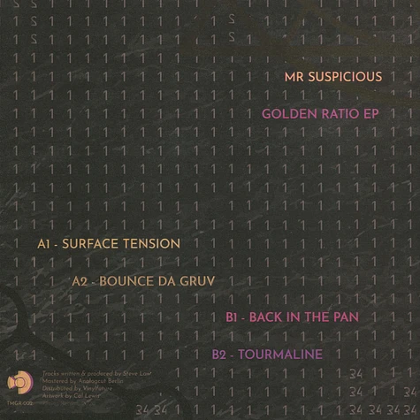 Mr Suspicious - Golden Ratio EP