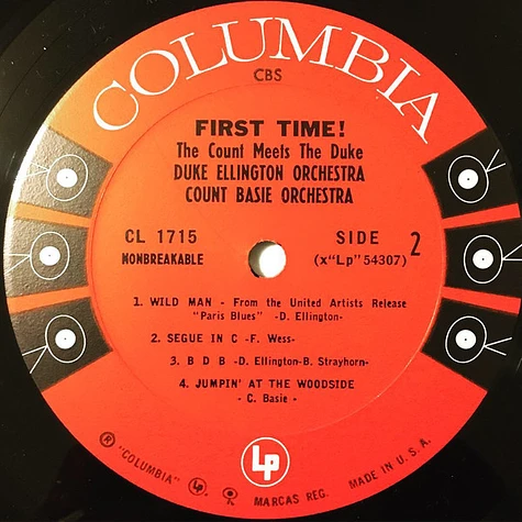 Duke Ellington And Count Basie - First Time! The Count Meets The Duke