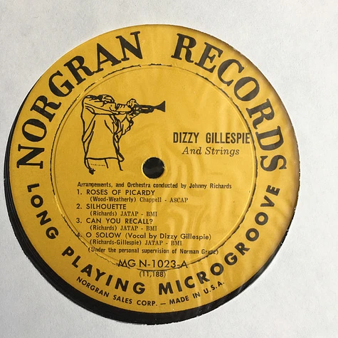 Dizzy Gillespie - Dizzy And Strings