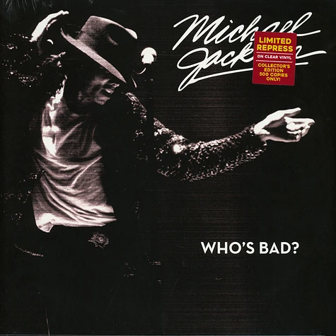 Michael Jackson - Who's Bad Clear Vinyl Edition