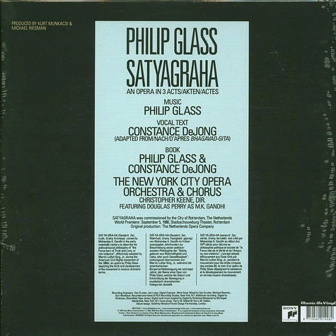 Philip Glass - OST Satyagraha
