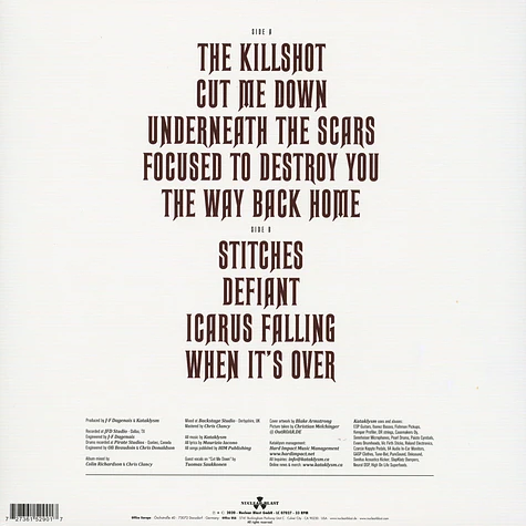 Kataklysm - Unconquered Black Vinyl Edition