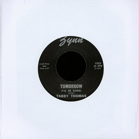 Tabby Thomas - My Babys Got It / Tomorrow