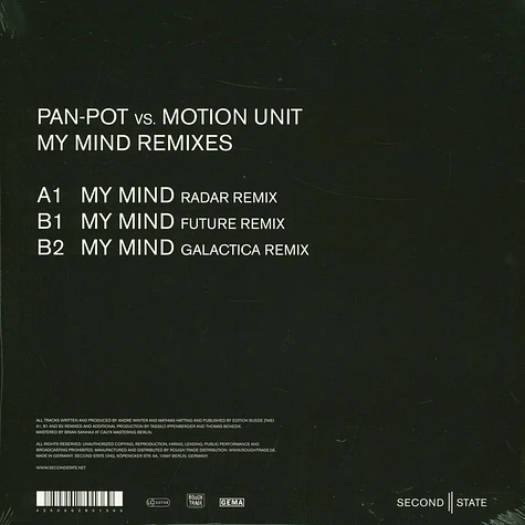 Pan-Pot Vs. Motion Unit - My Mind Remixes